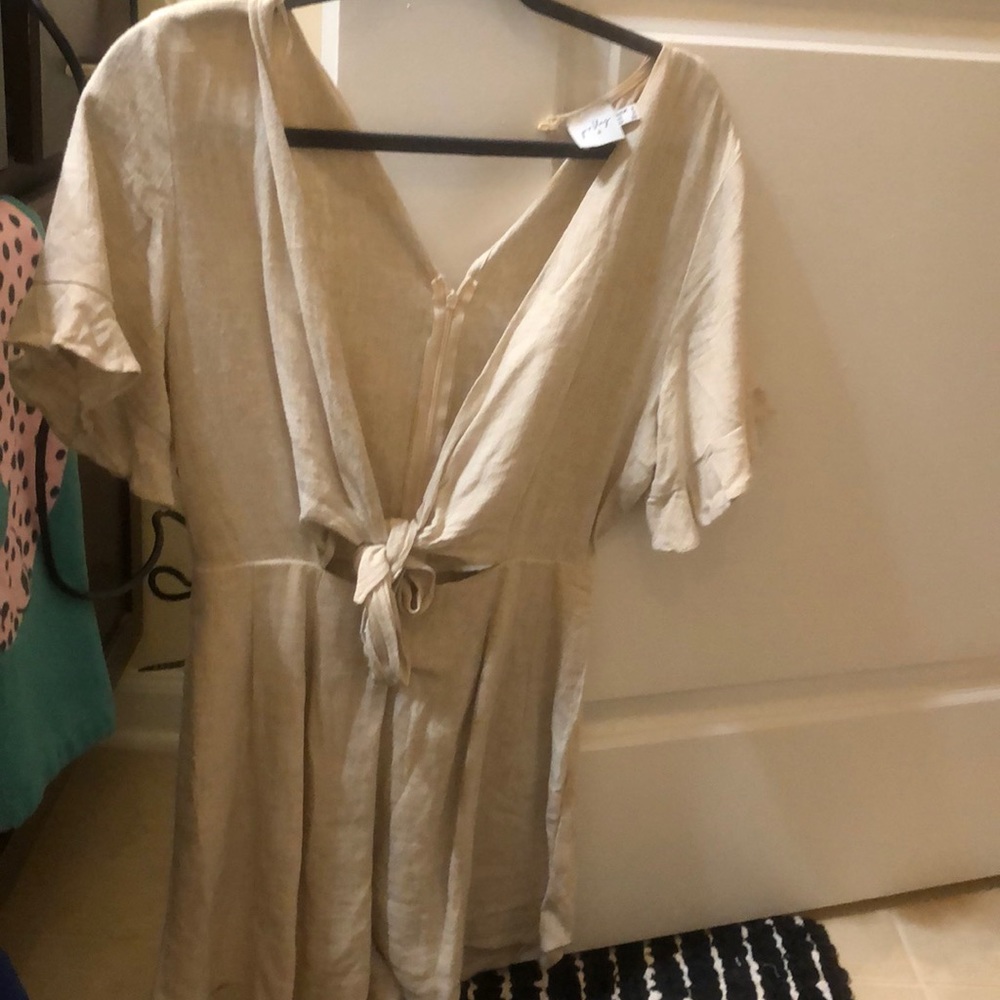 Princess Polly tie front romper
